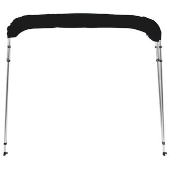 Biminitop 4 bogen 243x210x137 cm zwart 4