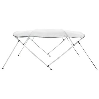 Biminitop 4 bogen met zijwanden 243x(185-198)x137 cm 8