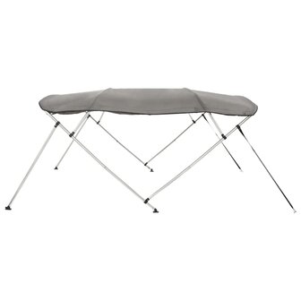 Biminitop 4 bogen met zijwanden 243x(230-244)x137 cm 8