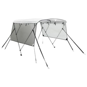 Biminitop 3 bogen met mesh zijwanden 183x(137-152)x137 cm 2