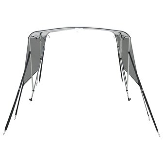 Biminitop 3 bogen met mesh zijwanden183x(154-167)x137 cm 4