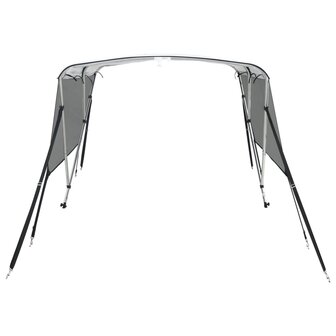 Biminitop 3 bogen met mesh zijwanden 183x(170-182)x137 cm 4