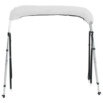 Biminitop 3 bogen met mesh zijwanden 183x(185-198)x137 cm 6