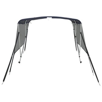 Biminitop 3 bogen met mesh zijwanden 183x(170-182)x137 cm 4