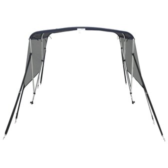 Biminitop 3 bogen met mesh zijwanden 183x(185-198)x137 cm 4