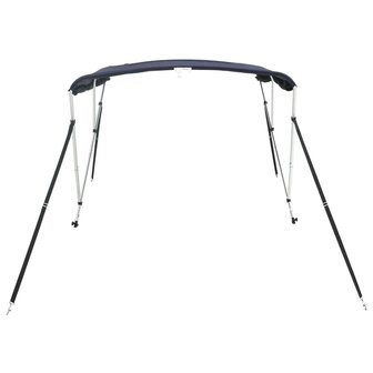 Biminitop 3 bogen met mesh zijwanden 183x(185-198)x137 cm 5