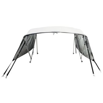 Biminitop 4 bogen met mesh zijwanden 243x(170-182)x137 cm 4