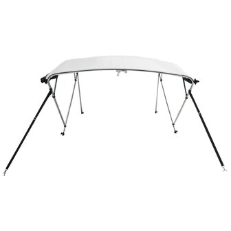Biminitop 4 bogen met mesh zijwanden 243x(170-182)x137 cm 5