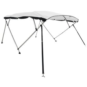 Biminitop 4 bogen met mesh zijwanden 243x(185-198)x137 cm 3