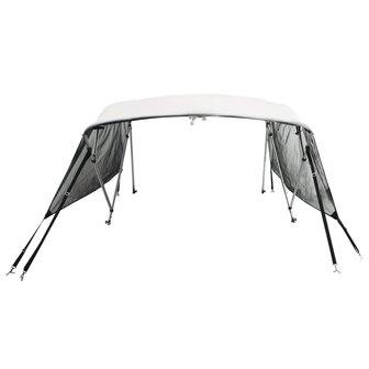 Biminitop 4 bogen met mesh zijwanden 243x(185-198)x137 cm 4