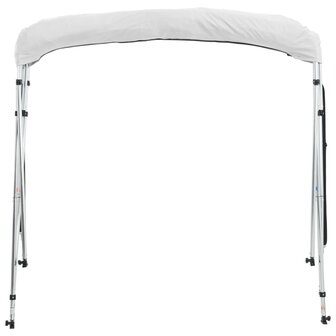 Biminitop 4 bogen met mesh zijwanden 243x(185-198)x137 cm 6