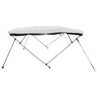 Biminitop 4 bogen met mesh zijwanden 243x(185-198)x137 cm 8