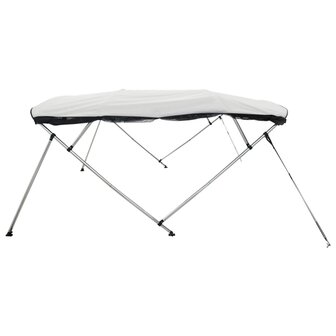 Biminitop 4 bogen met mesh zijwanden 243x(200-213)x137 cm 8