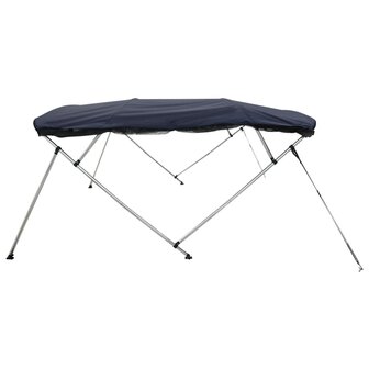 Biminitop 4 bogen met mesh zijwanden 243x(170-182)x137 cm 8
