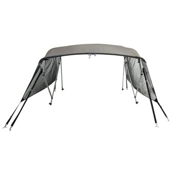Biminitop 4 bogen met mesh zijwanden 243x(170-182)x137 cm 4