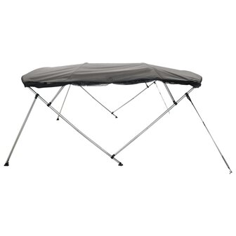 Biminitop 4 bogen met mesh zijwanden 243x(170-182)x137 cm 8