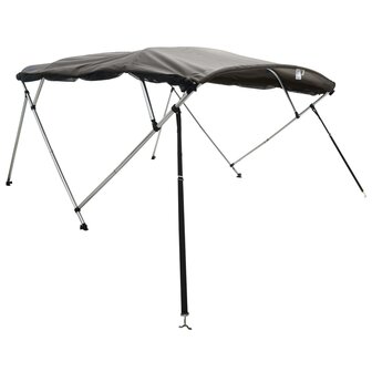 Biminitop 4 bogen met mesh zijwanden 243x(200-213)x137 cm 3