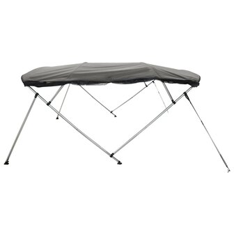 Biminitop 4 bogen met mesh zijwanden 243x(200-213)x137 cm 8