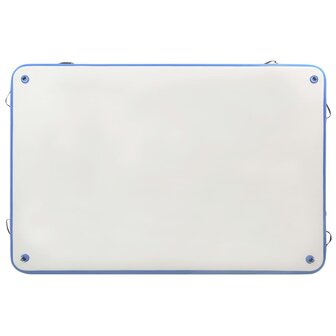 Vlot opblaasbaar 200x150x15 cm blauw en wit 4