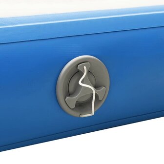 Vlot opblaasbaar 300x300x15 cm blauw en wit 9