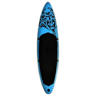 Stand Up Paddleboardset opblaasbaar 305x76x15 cm blauw 4