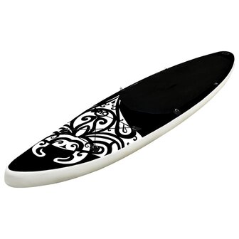 Stand Up Paddleboardset opblaasbaar 320x76x15 cm zwart 2
