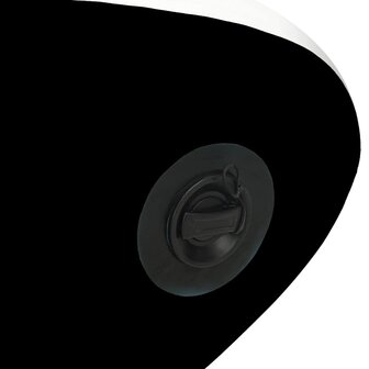 Stand Up Paddleboardset opblaasbaar 320x76x15 cm zwart 7