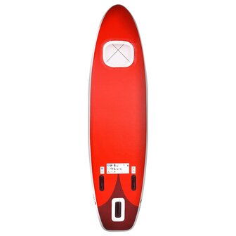 Stand Up Paddleboardset opblaasbaar 330x76x10 cm rood 4