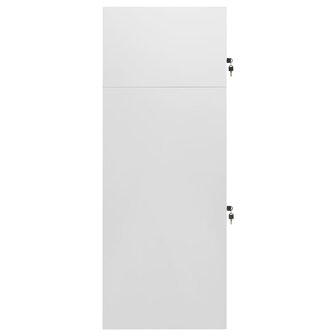 Zadelkast 53x53x140 cm staal lichtgrijs    3