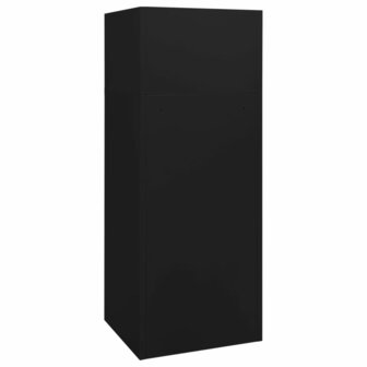 Zadelkast 53x53x140 cm staal zwart    4