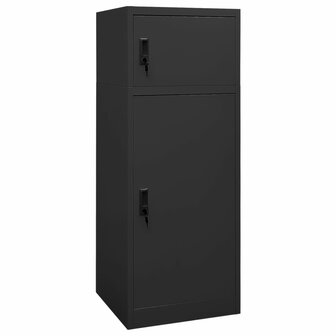 Zadelkast 53x53x140 cm staal antracietkleurig    1