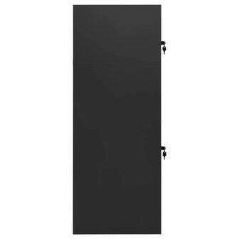 Zadelkast 53x53x140 cm staal antracietkleurig    3