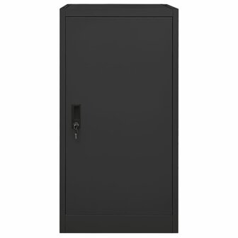 Zadelkast 53x53x105 cm staal antracietkleurig   2