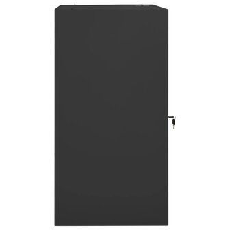 Zadelkast 53x53x105 cm staal antracietkleurig   3