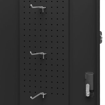 Zadelkast 53x53x105 cm staal antracietkleurig   8