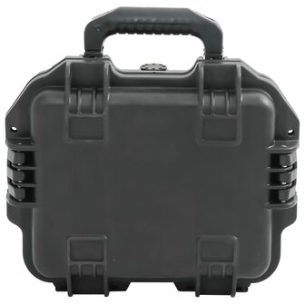 Flightcase draagbaar 30x24,5x12,5 cm PP zwart 2