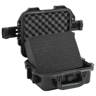 Flightcase draagbaar 30x24,5x12,5 cm PP zwart 4
