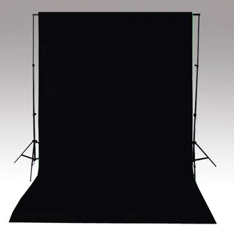 Achtergrond 500x300 cm katoen zwart  4