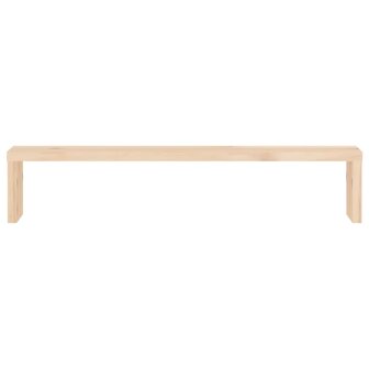 Monitorstandaard 50x27x10 cm massief grenenhout 6