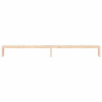 Monitorstandaard 100x27x10 cm massief grenenhout 6