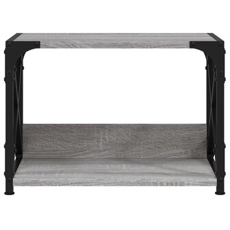 Printerstandaard 44x26x31,5 cm bewerkt hout grijs sonoma eiken 4