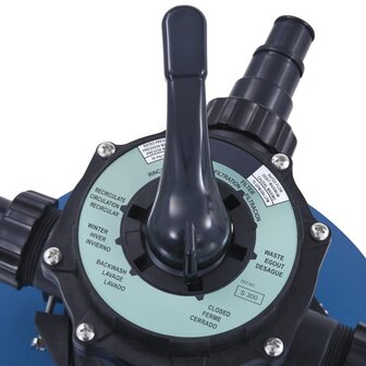 Zandfilterpomp met timer 530 W 10980 L/u 7