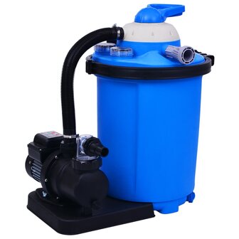 Zandfilterpomp met timer 550 W 50 L 2