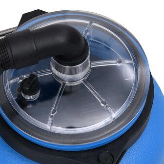 Zwembadfilterpomp 4 m&sup3;/u zwart en blauw 7