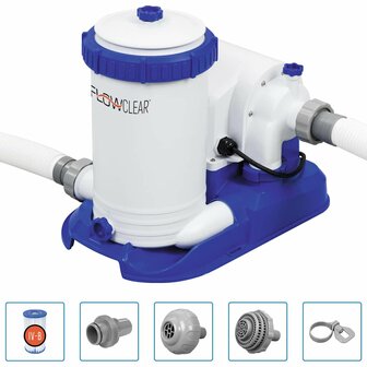 Bestway Zwembadfilterpomp Flowclear 9463 L/u 1