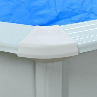 Zwembad met zandfilterpomp en ladder 610x360x120 cm 9