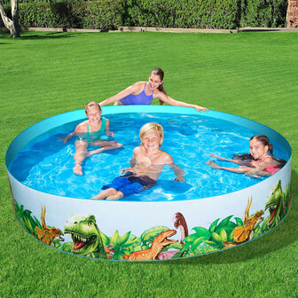 Bestway Zwembad Dinosaur Fill&amp;apos;N Fun 4