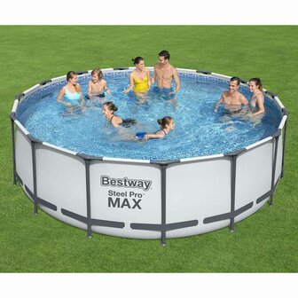 Bestway Steel Pro MAX Zwembadset rond 457x122 cm 1