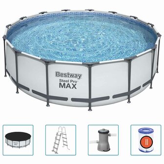 Bestway Steel Pro MAX Zwembadset rond 457x122 cm 2