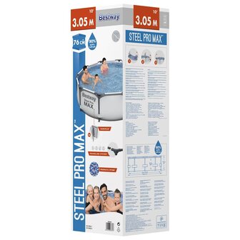 Bestway Steel Pro MAX Zwembadset 305x76 cm 3